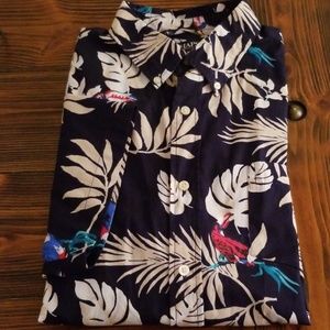 MEN'S CHAPS short sleeve topical shirt